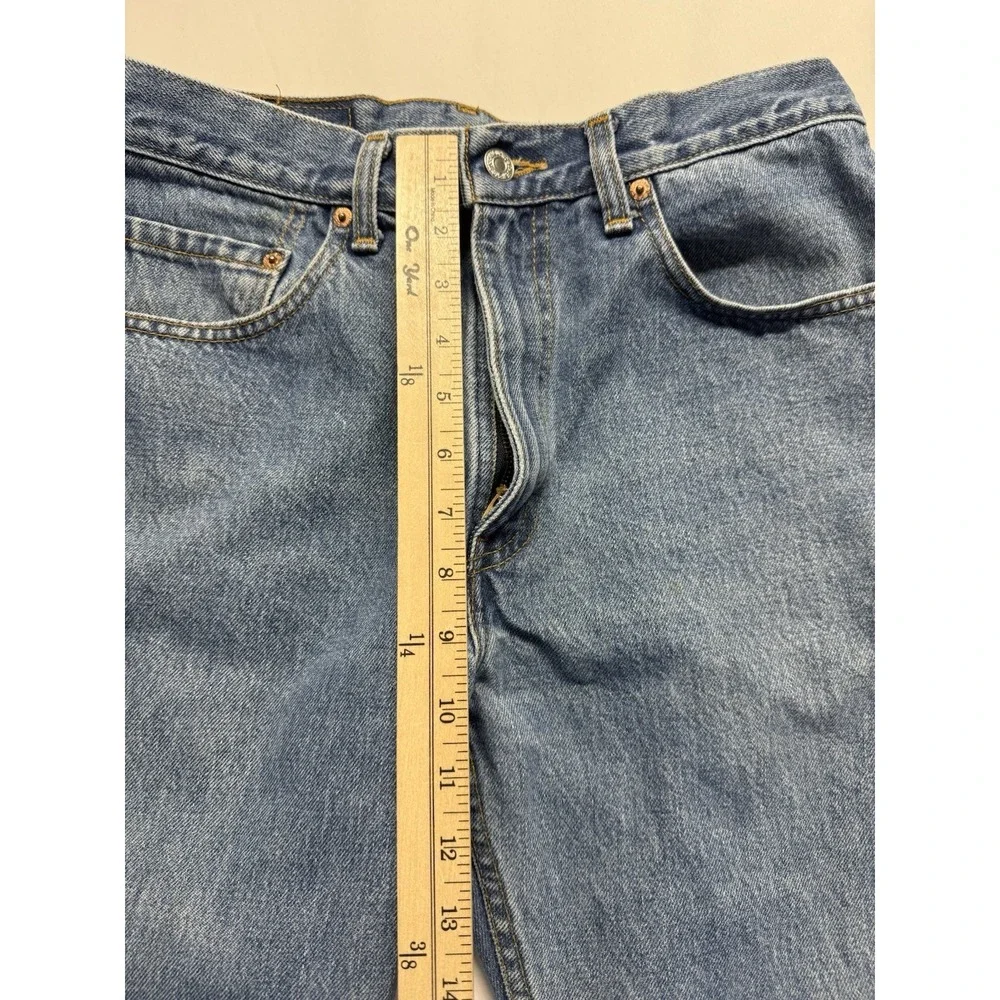 Levi's 505 Jeans Mens 32x30 Regular‎ Fit Blue medium Wash Denim